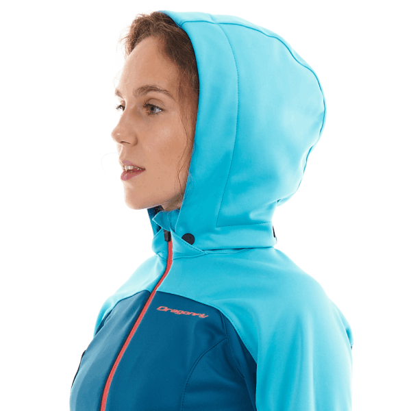 Dragonfly Куртка с капюшоном EXPLORER 2.0 Woman Scuba Blue 2024