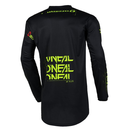 Oneal Джерси Element Static V.25 черный/желтый