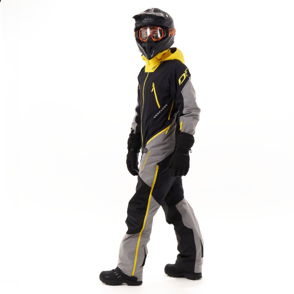 Dragonfly Комбинезон снегоходный Extreme 2.0 Man Black-Yellow-Gray 2023