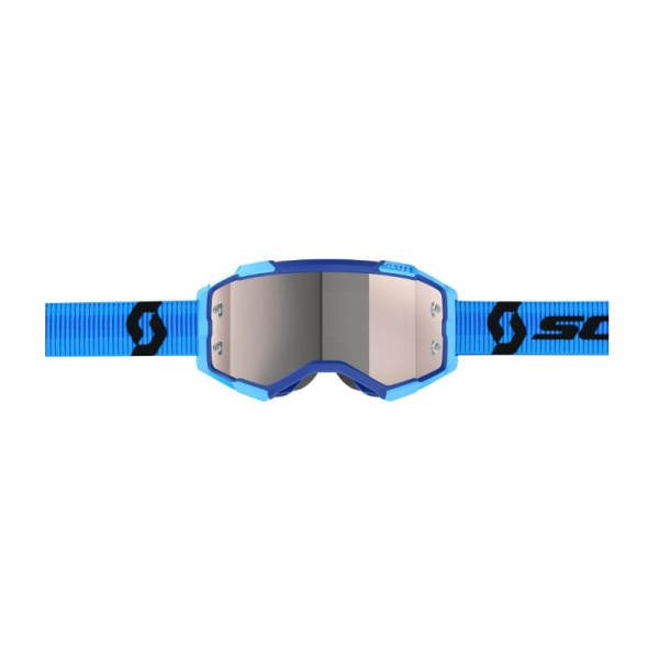 Scott Очки Fury blue/black/silver chrome works