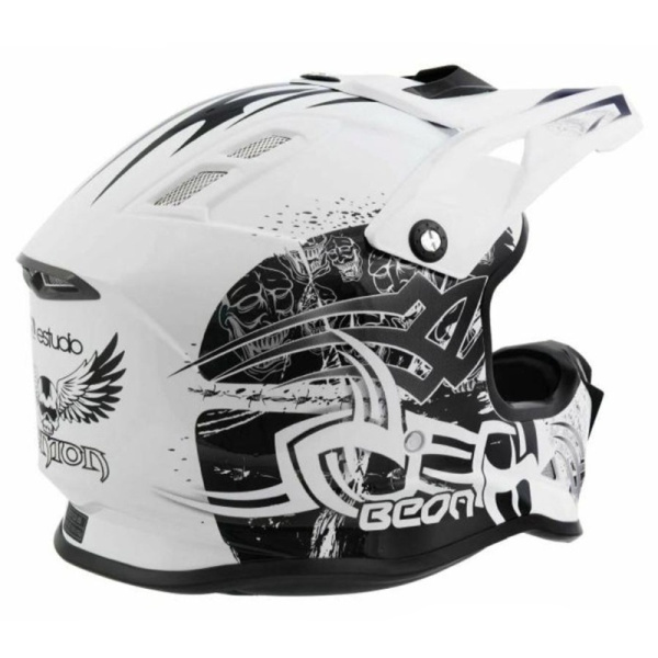 Beon Шлем МХ-17 White/Black