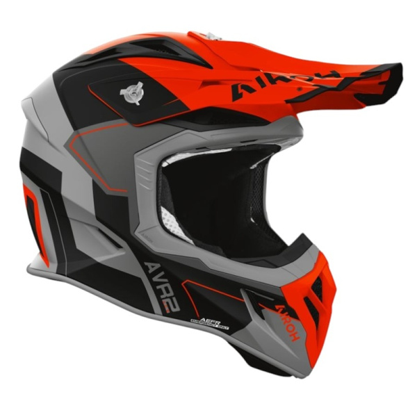 Airoh Шлем Aviator Ace 2 Shield Orange Matt