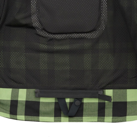 Dragonfly Моторубашка Streetfighter Green с защитой 2025