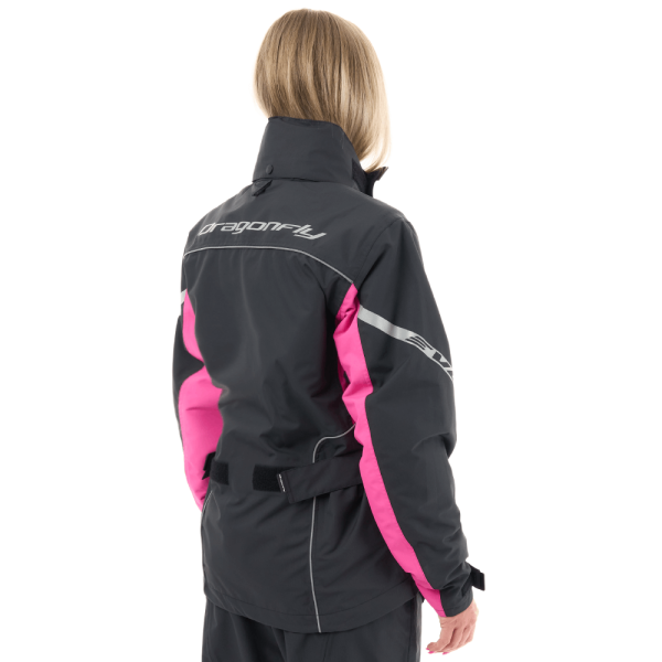 Dragonfly Дождевая куртка Evo Woman Black - Pink (мембрана) 2025