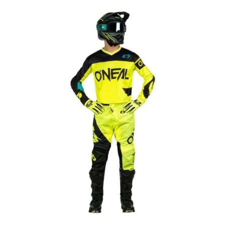 Oneal Штаны Element Racewear 21 Желтый/Черный