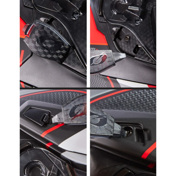 Oneal Шлем кроссовый со стеклом D-SRS Square V25 желтый/черный