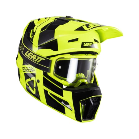 Leatt Шлем кроссовый Moto 3.5 Helmet Kit 2024 Citrus