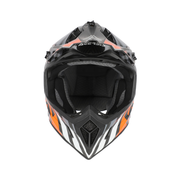 Acerbis Шлем Steel Carbon 22-06 Black/Orange