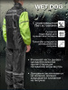 Moteq Раздельный дождевой комбинезон Wet Dog черно-желтый