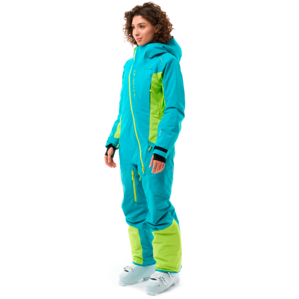 Dragonfly Комбинезон Gravity 2.0 Woman Dark Green - Lime 2025