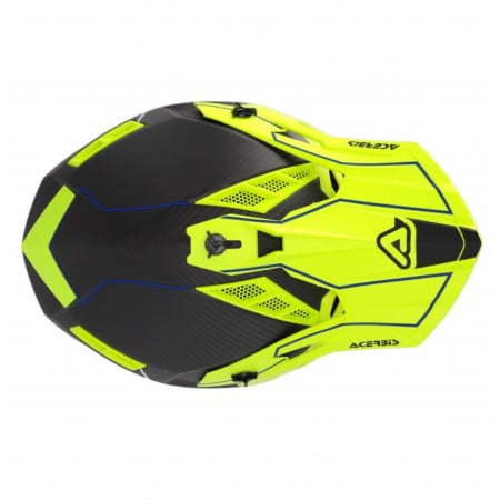 Acerbis Шлем STEEL CARBON 22-06 Black/Fluo