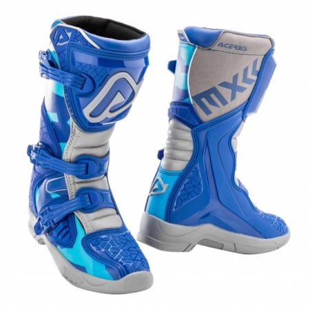 Acerbis Мотоботы детские X-Team JR Blue/Grey