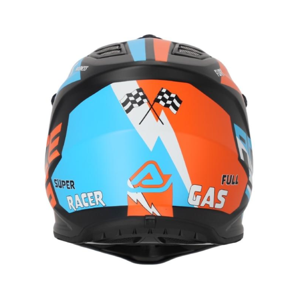 Acerbis Шлем детский Profile Junior Black/Orange