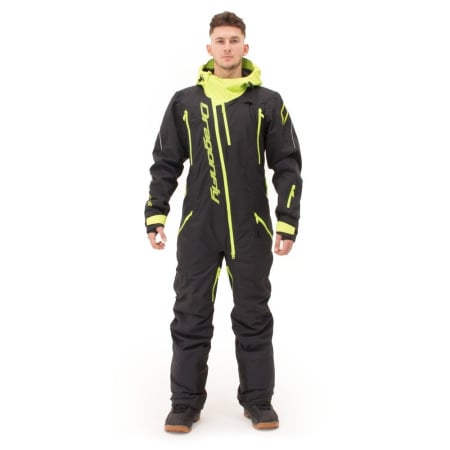 Dragonfly Комбинезон Gravity Premium Man Black - Yellow Green 2023