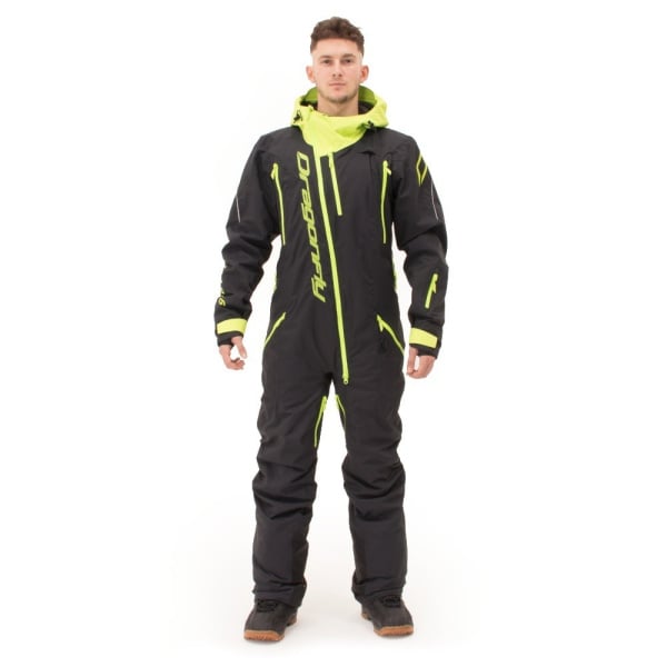 Dragonfly Комбинезон Gravity Premium Man Black - Yellow Green 2023