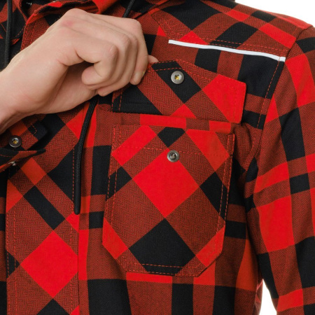 Dragonfly Моторубашка Streetfighter Red с защитой 2024