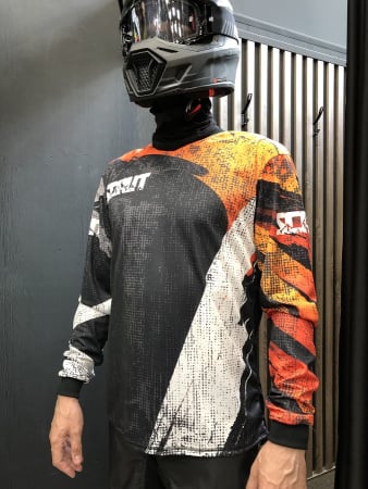 Scout Джерси Abstraction Black/Orange