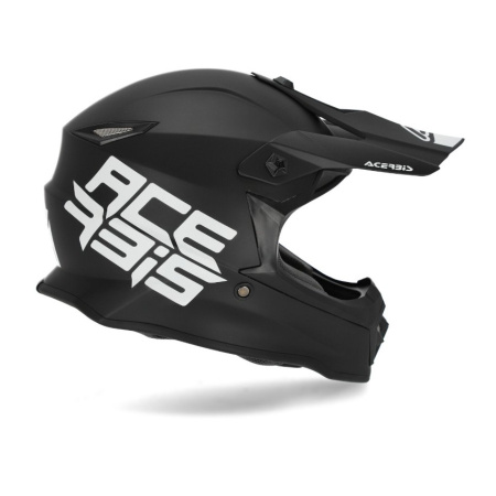 Acerbis Шлем детский IMPACT STEEL JUNIOR Black