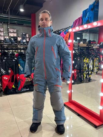 Dragonfly Комбинезон снегоходный Extreme Man Blue-Grey Утепленный