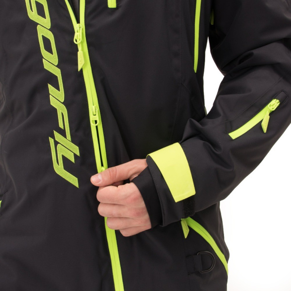 Dragonfly Комбинезон Gravity Premium Man Black - Yellow Green 2023