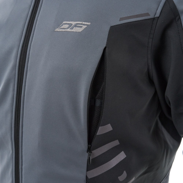 Dragonfly Мототолстовка DF Urban Man 2025 Grey с защитой
