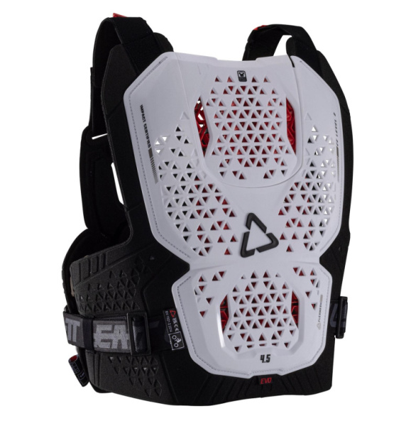 Leatt Защитный панцирь Chest Protector 4.5 Evo White 2025