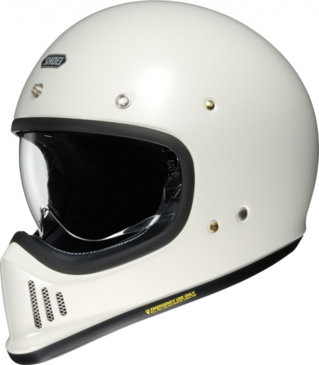 SHOEI Мотошлем EX-ZERO PLAIN белый