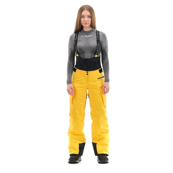 Dragonfly Штаны Gravity Premium Woman Yellow-Dark Ocean