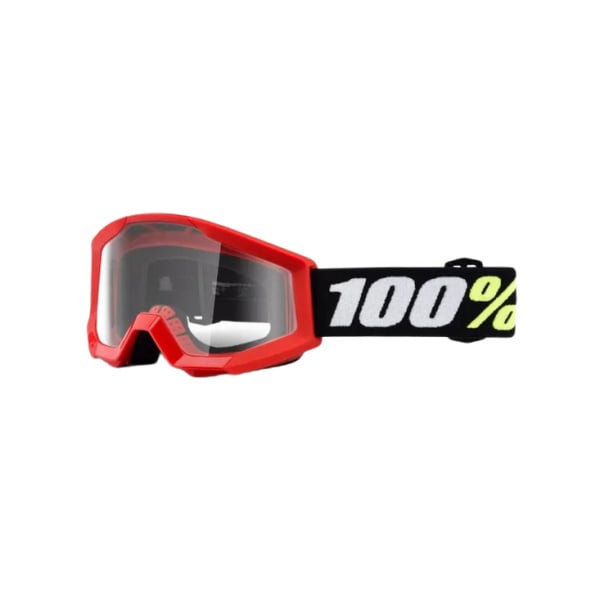 100% Очки Strata 2 MINI Goggle Red/Clear Lens