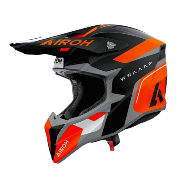 Airoh Шлем Wraaap Conquer Orange Matt