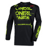 Oneal Джерси Element Static V.25 черный/желтый