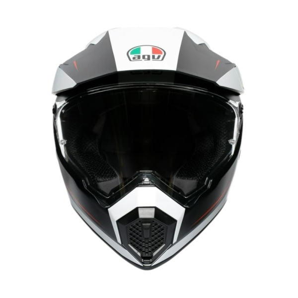 AGV Шлем AX9 E2206 V26 Pacific Road Matt Black/White/Red