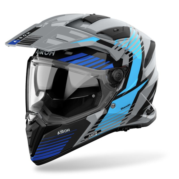 Airoh Мотошлем Bandit Spicy Blue Gloss