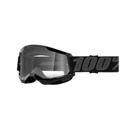 100% Очки Strata 2 Goggle Black/Clear Lens