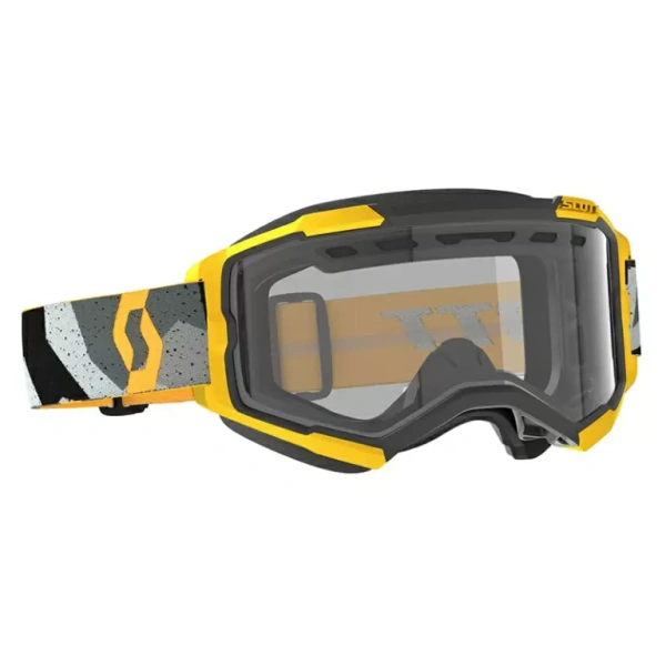 Scott Очки Fury Enduro camo grey/yellow clear