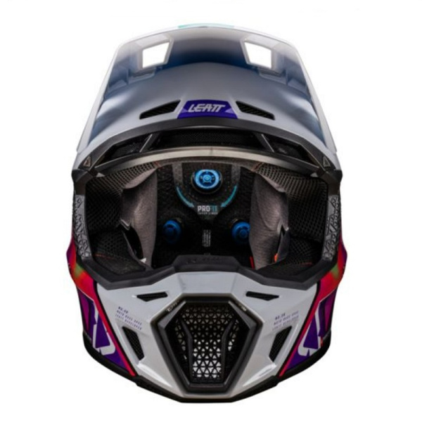 Leatt Шлем кроссовый 8.5 Pinata Teal V26 + очки Velocity 5.5