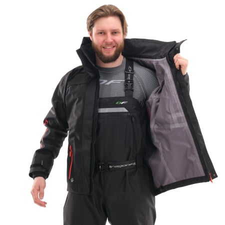 Dragonfly Куртка мембранная Quad Pro Black