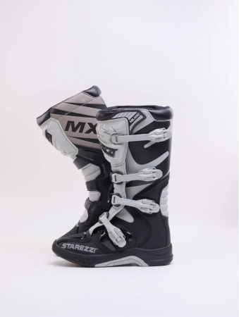 Starezzi Мотоботы Milano Black/Grey