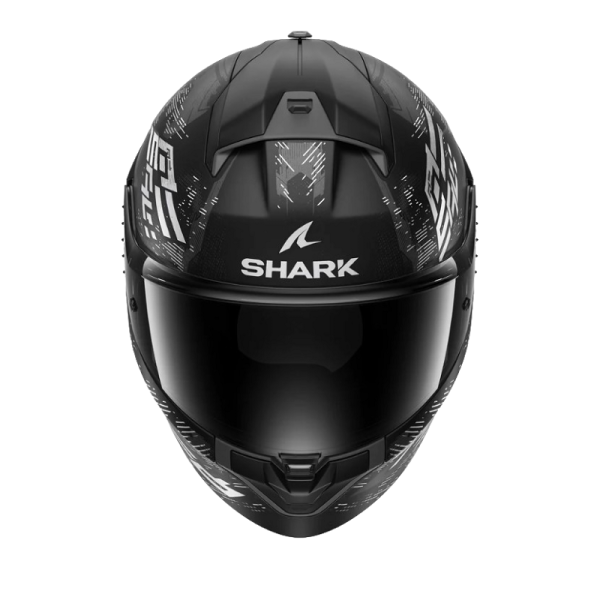 Shark Шлем Ridill 2 Molokai Mat Black/White/Silver