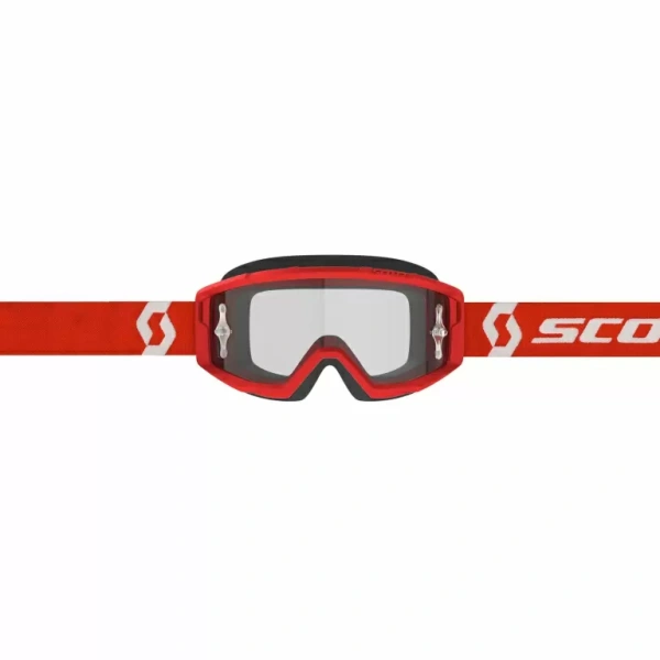 Scott Очки Primal clear red/white clear works