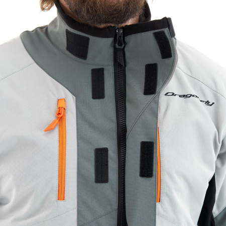 Dragonfly Куртка Эндуро Freeride Grey-Orange