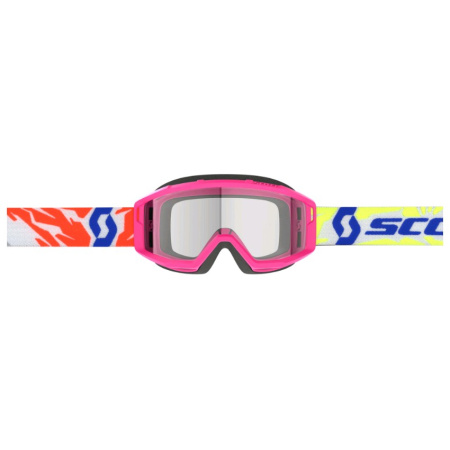 Scott Очки подростковые Primal pink/clear