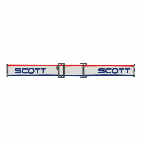 SCOTT Очки Prospect Snow Cross LS retro white/blue/light sensitive blue chrome