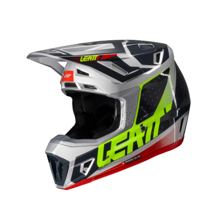 Leatt Шлем кроссовый Helmet Kit Moto 7.5 V25 Steel