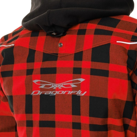 Dragonfly Моторубашка Streetfighter Red с защитой 2024