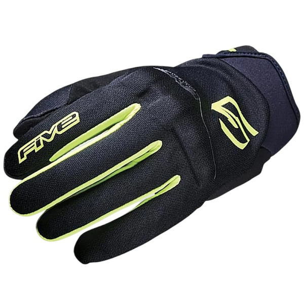 Five Перчатки Globe Evo black/fluo yellow