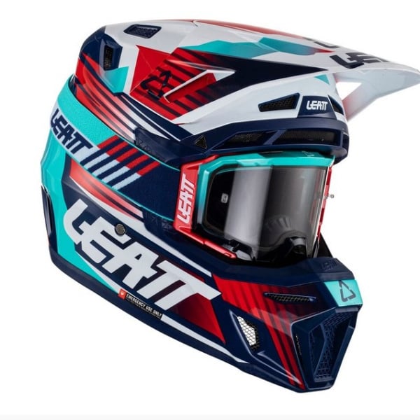 Leatt Мотошлем Moto 8.5 Helmet Royal Синий (2023)