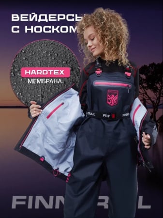 Finntrail Вейдерсы женские Rachel 1520 Graphite