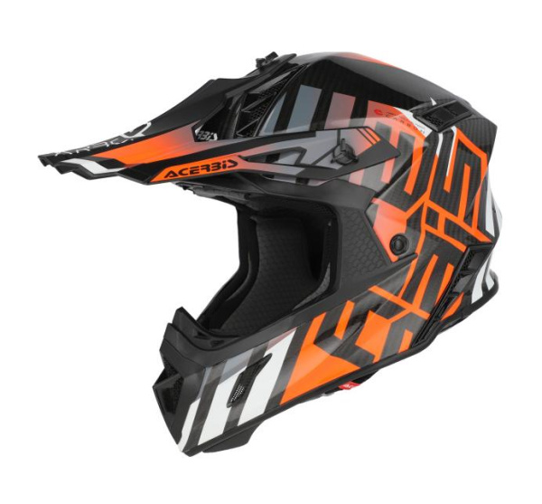 Acerbis Шлем Steel Carbon 22-06 Black/Orange