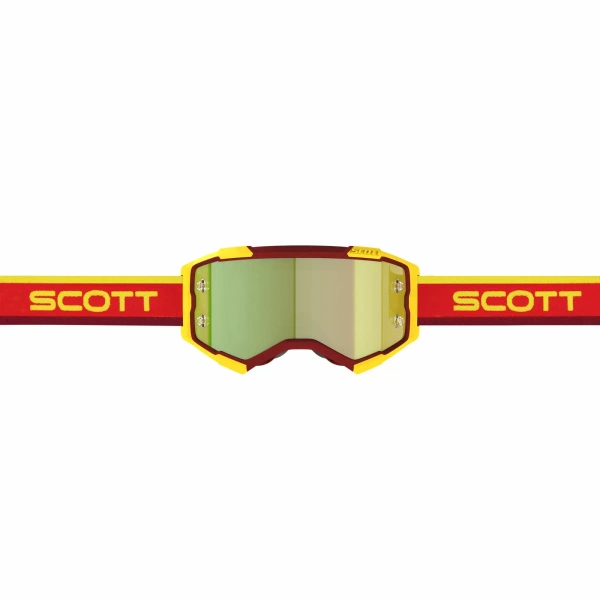 Scott Очки Fury red/yellow yellow chrome works